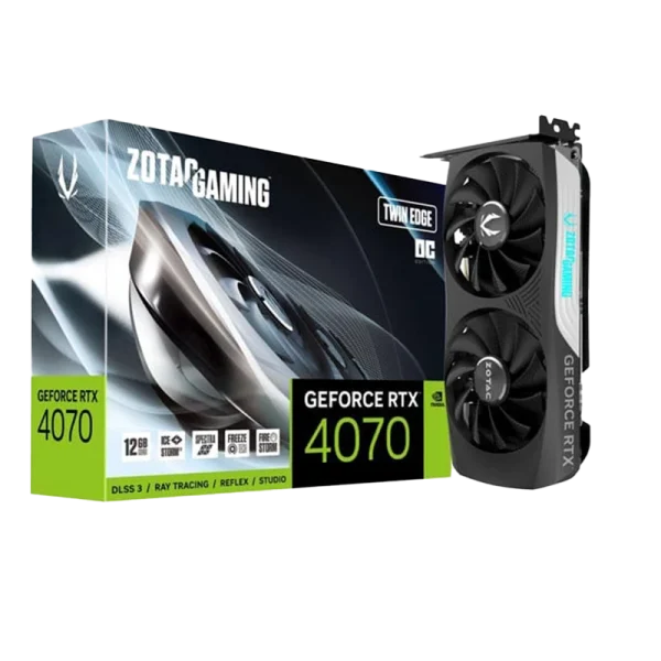 کارت گرافیک ZOTAC GAMING GeForce RTX 4070 Twin Edge OC 12GB