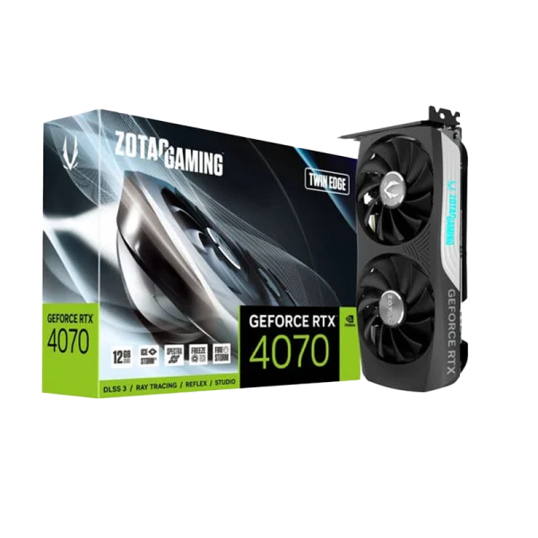 کارت گرافیک ZOTAC GAMING GeForce RTX 4070 Twin Edge 12GB