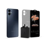 گوشی موبايل سامسونگ مدل Galaxy A06 5G حافظه 64 گیگابایت و رم 4 گیگابایت+شارژر سامسونگ 25 واتی + قاب + گلس