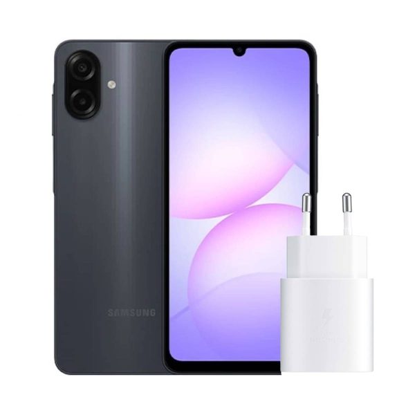 گوشی موبایل سامسونگ مدل Galaxy A07 4G حافظه 128 گیگابایت و رم 6 + شارژر داخل جعبه