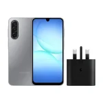 گوشی موبایل سامسونگ مدل Galaxy A17 4G حافظه 128 گیگابایت و رم 4 • ویتنام+شارژر سامسونگ 25 واتی مدل (سه شاخه‌ای)