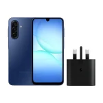 گوشی موبایل سامسونگ مدل Galaxy A17 4G حافظه 128 گیگابایت و رم 6 • ویتنام+شارژر سامسونگ 25 واتی مدل (سه شاخه‌ای)