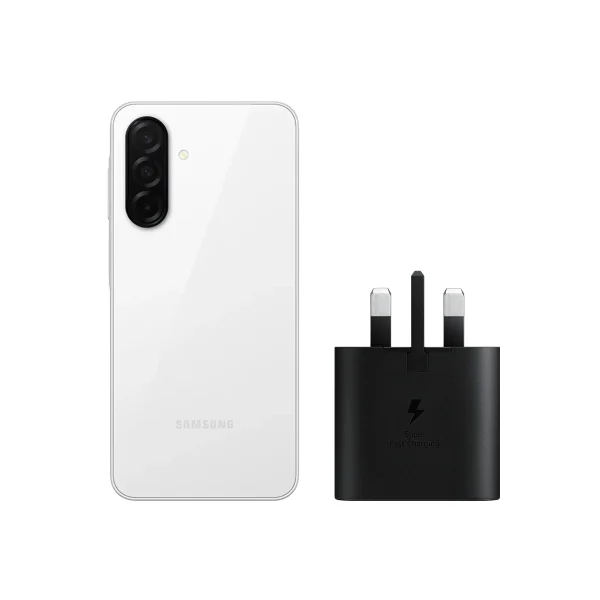 گوشی موبایل سامسونگ مدل Galaxy A26 5G حافظه 128 گیگابایت و رم 8 • ویتنام+شارژر سامسونگ 25 واتی مدل (سه شاخه‌ای)