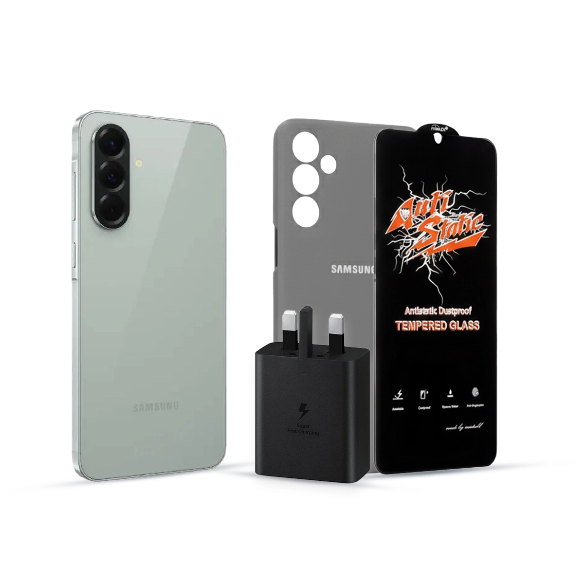 a56-1 گوشی موبایل سامسونگ مدل Galaxy A56 حافظه 128 گیگابایت و رم 8 • ویتنام+شارژر سامسونگ 25 واتی + قاب + گلس - تصویر 1