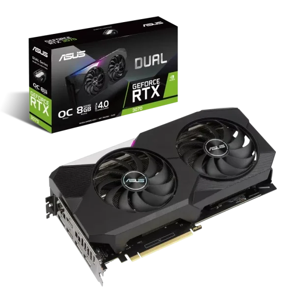 کارت گرافیک ASUS Dual GeForce RTX 3070 OC Edition 8GB