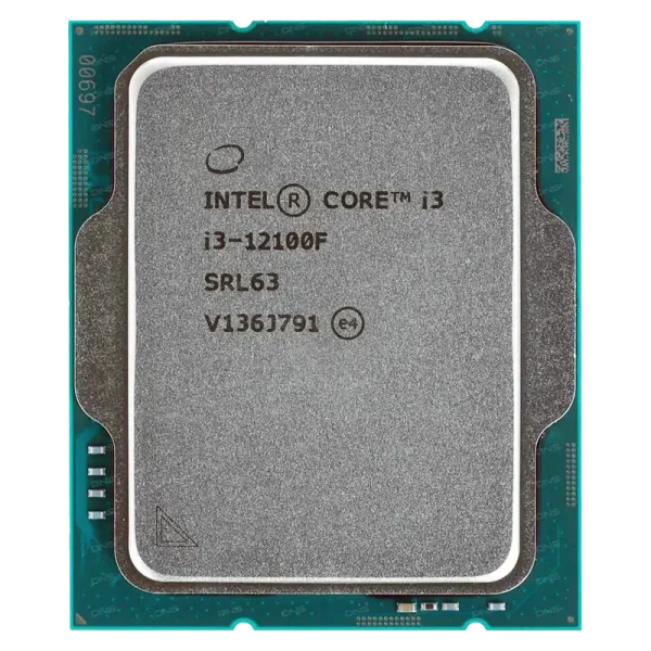 پردازنده اینتل Core i3 12100F Alder Lake - بدون باکس