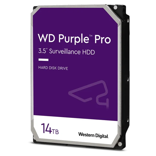هارد اینترنال وسترن دیجیتال مدل Purple با ظرفیت 14 ترابایت