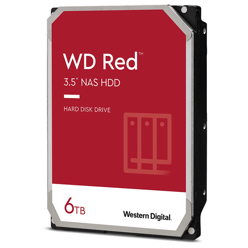 hdd-int-red-6tb هارد اینترنال وسترن دیجیتال مدل Red با ظرفیت 6 ترابایت - تصویر 1