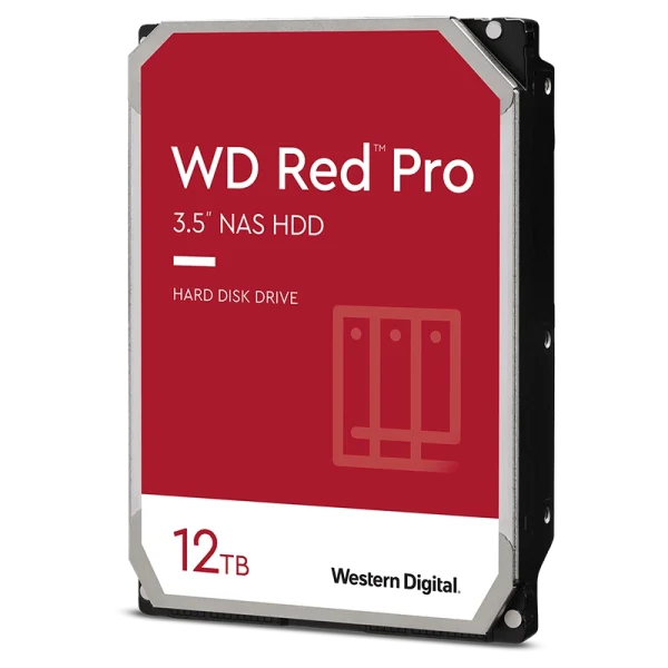 هارد اینترنال وسترن دیجیتال مدل Red Pro با ظرفیت 12 ترابایت