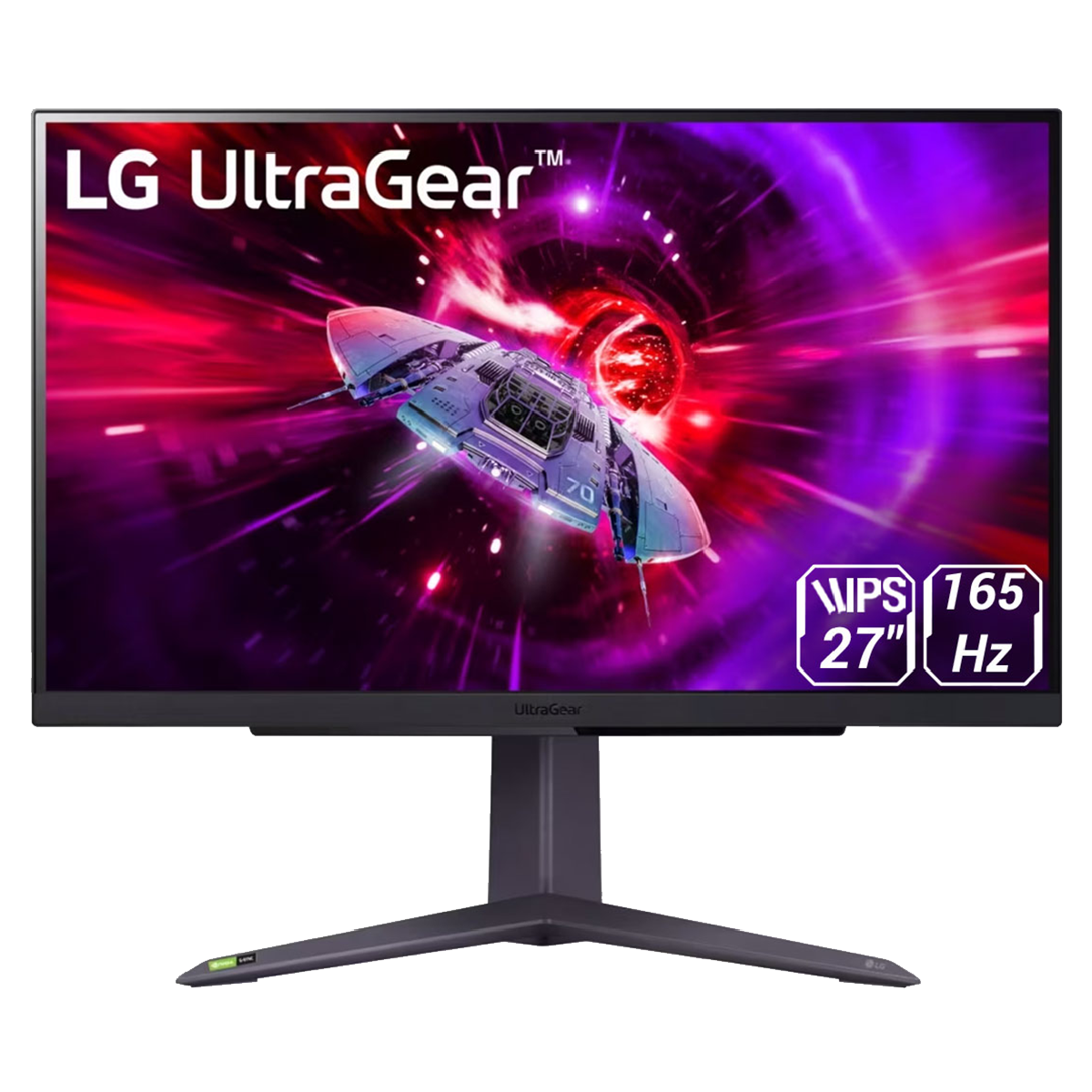 lg-27-inch-gaming-monitor-model-lg-ultragear-27gr75q-b مانیتور ال جی 27 اینچ گیمینگ مدل LG UltraGear 27GR75Q-B - تصویر 1