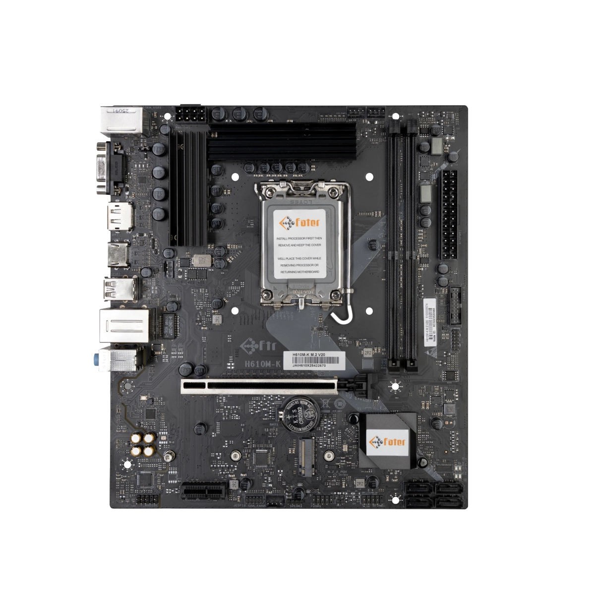 m3 مادربرد فاطر مدل H610M K-V20 - تصویر 1