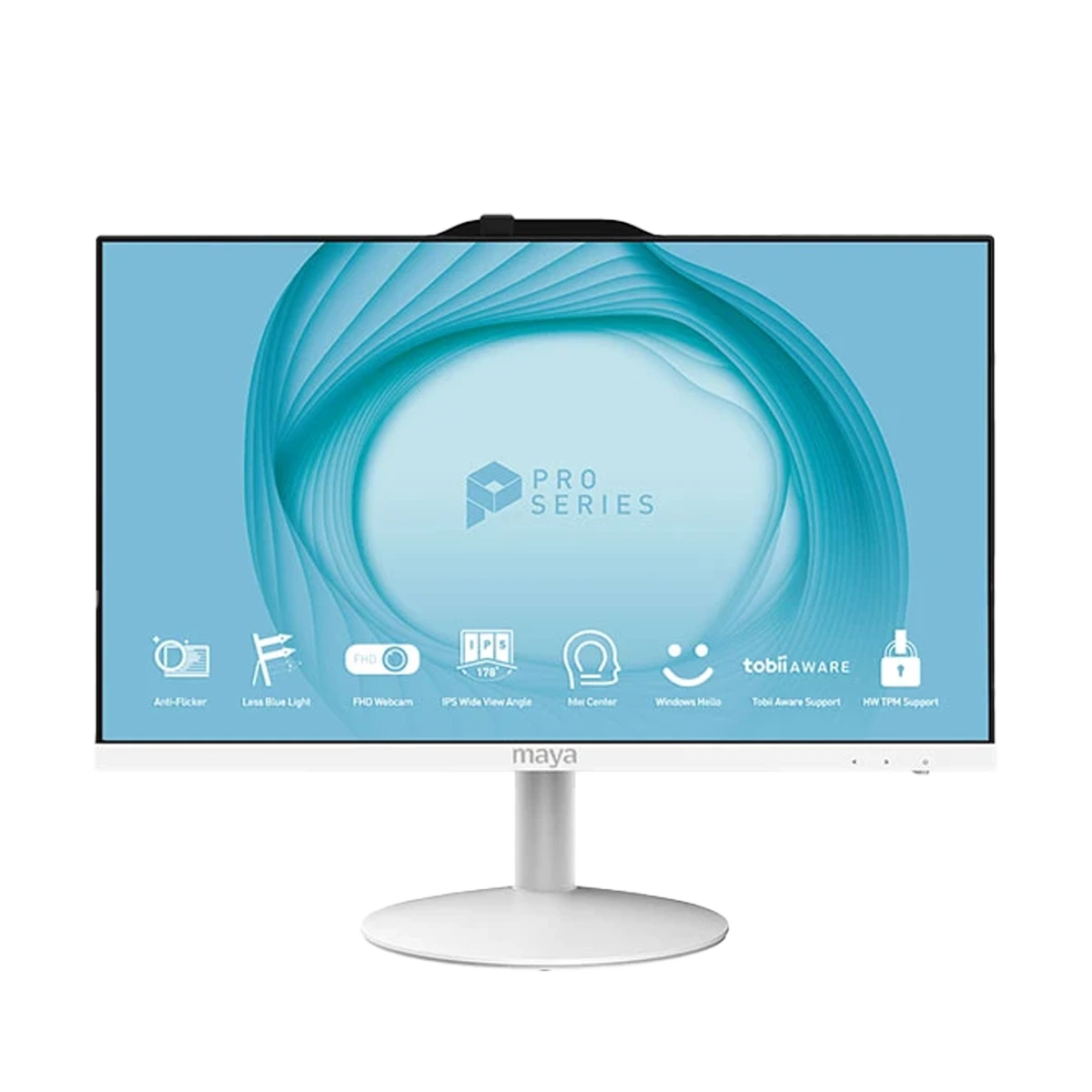 maya-all-in-one کامپیوتر همه کاره 24 اینچی مایا مدل MA24D 12M-i3 8GB 500SSD - تصویر 1