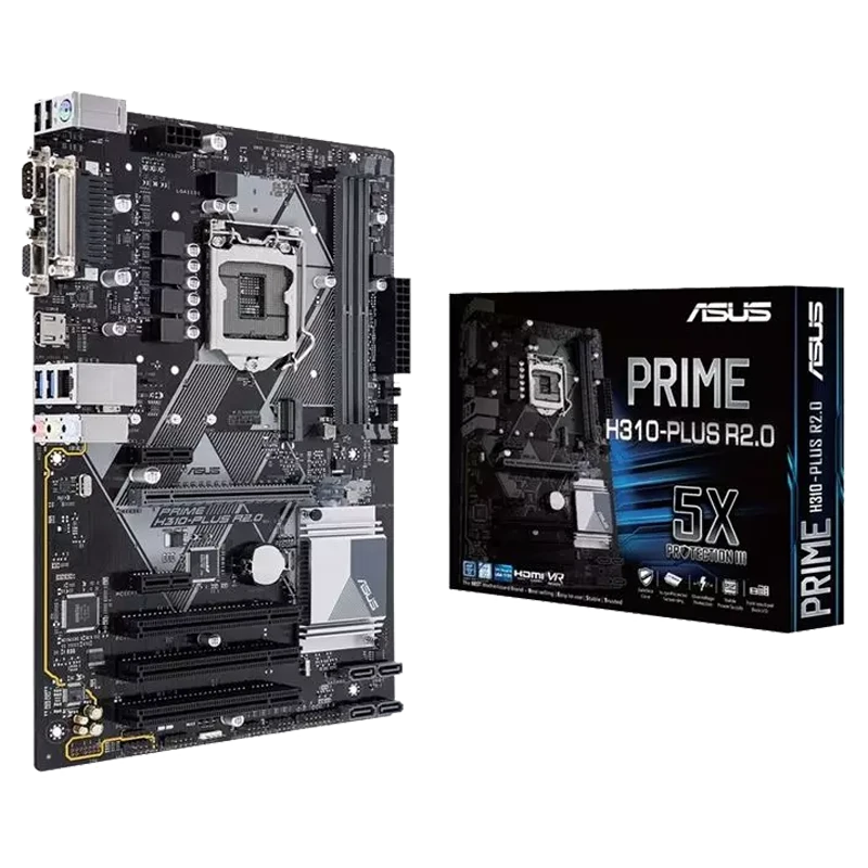 motherboard-asus-prime-h310-plus مادربرد ایسوس – PRIME H310-PLUS D4 - تصویر 1