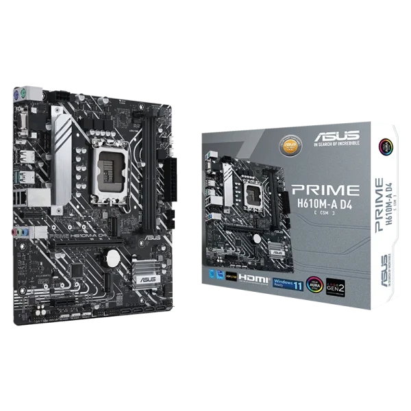 مادربرد ایسوس – PRIME H610M-A  CSM D4