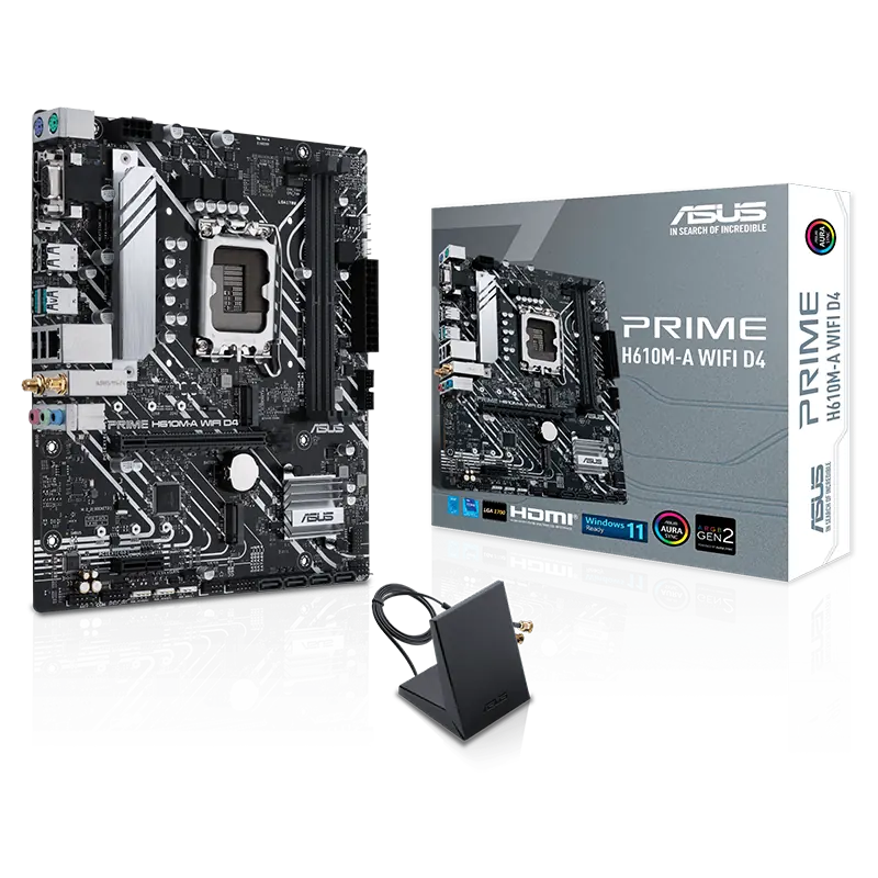 motherboard-asus-prime-h610m-a-wifi-d4-ddr4 مادربرد ایسوس – PRIME H610M-A WIFI D4 - تصویر 1