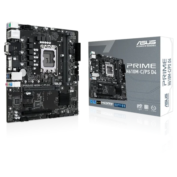 مادربرد ایسوس – PRIME H610M-C/PS D4