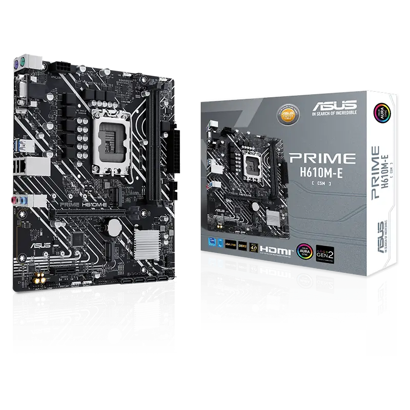 motherboard-asus-prime-h610m-e-csm-ddr5 مادربرد ایسوس – PRIME H610M-E-CSM D5 - تصویر 1