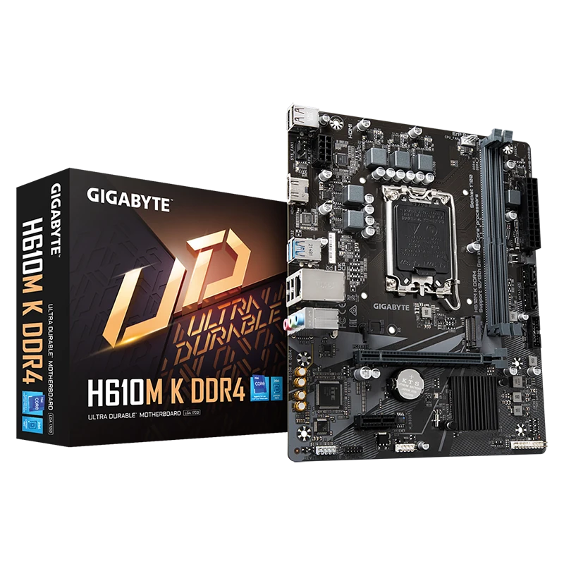 motherboard-gigabyte-h610m-k-ddr4 مادربرد گیگابایت – H610M K D4 - تصویر 1