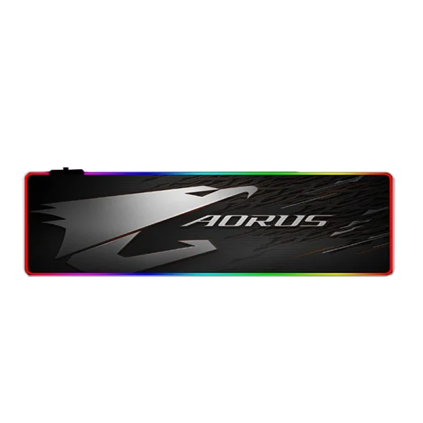 ماوس پد گیمینگ  آئوروس مدل RGB سایز 40×90