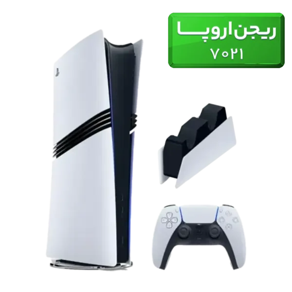 پلی استیشن 5 پرو ( PS5 Pro ) ریجن اروپا 7021 + پایه شارژ
