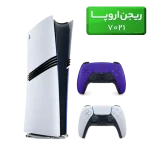 پلی استیشن 5 پرو ( PS5 Pro ) ریجن اروپا 7021 با یک دسته اضافه بنفش