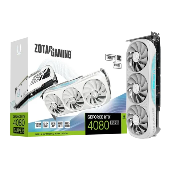کارت گرافیک ZOTAC GAMING RTX 4080 SUPER Trinity OC White Edition 16GB