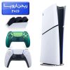پلی استیشن 5 اسلیم ( PS5 Slim ) دیجیتال ریجن اروپا 2016 + دسته سبز + استند شارژ