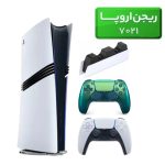 پلی استیشن 5 پرو ( PS5 Pro ) ریجن اروپا 7021 + دسته سبز + استند شارژ