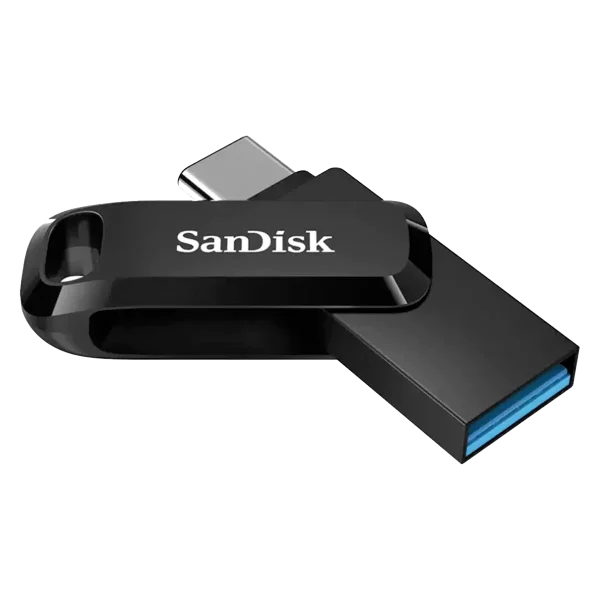 فلش مموری سن دیسک مدل SDDDC3 Ultra Dual Drive Go OTG ظرفیت 128 گیگابایت