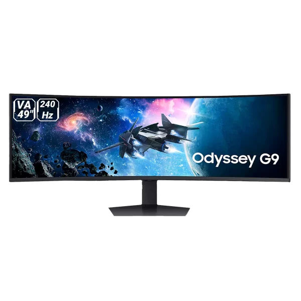 مانیتور سامسونگ خمیده 49 اینچ مدل Odyssey G9 G95C LS49CG954EMXUE