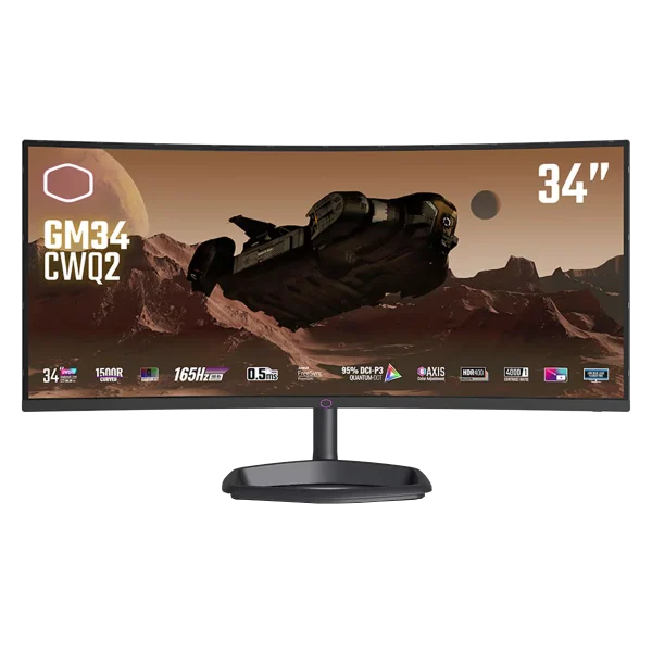 مانیتور کولر مستر خمیده 34 اینچ مدل GM34-CWQ2