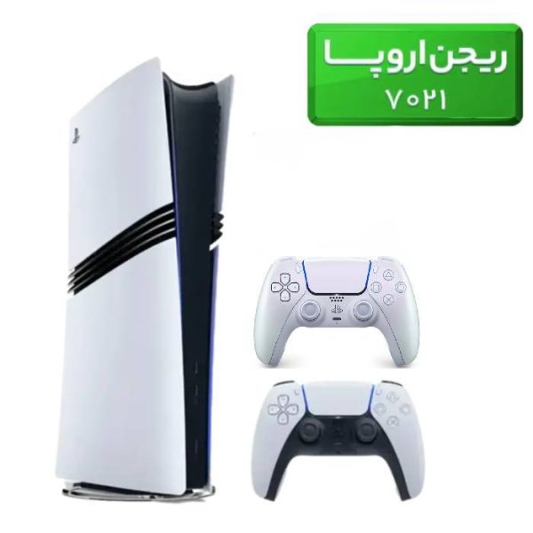 پلی استیشن 5 پرو ( PS5 Pro ) ریجن اروپا 7021 + دسته سفید مرواریدی