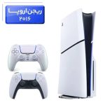 پلی استیشن 5 اسلیم ( PS5 Slim ) دیسک خور ریجن اروپا 2016 + دسته مرواریدی
