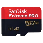کارت حافظه MicroSD سن دیسک مدل Exterme pro ظرفیت 64 گیگابایت