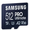 کارت حافظه MicroSDXC سامسونگ مدل PRO Ultimate ظرفیت 512 گیگابایت - تصویر 3