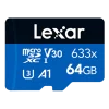 کارت حافظه MicroSDXC لکسار مدل High Performance 633x ظرفیت 64 گیگابایت