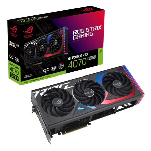 کارت گرافیک ASUS ROG Strix GeForce RTX 4070 SUPER OC Edition