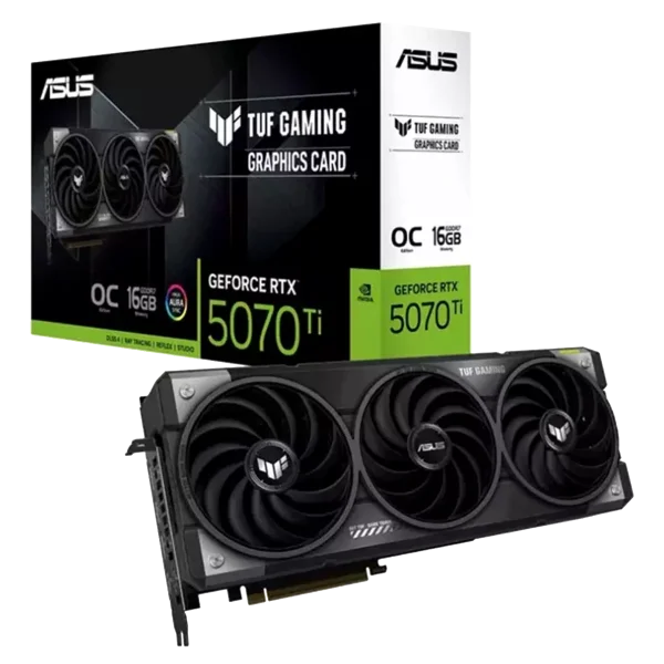 کارت گرافیک ASUS TUF Gaming GeForce RTX 5070 Ti 16GB GDDR7 OC Edition