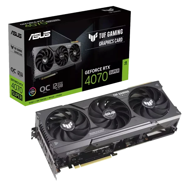 کارت گرافیک ASUS TUF Gaming GeForce RTX4070 SUPER OC Edition 12GB