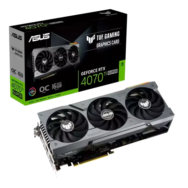کارت گرافیک Asus TUF Gaming GeForce RTX 4070 Ti SUPER OC