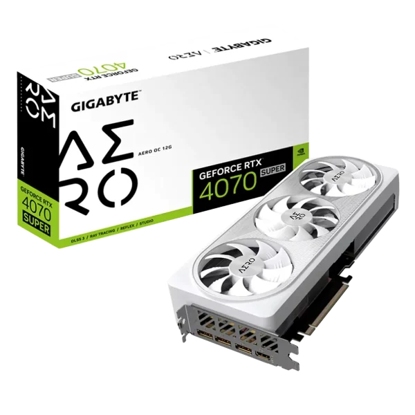 کارت گرافیک Gigabyte GeForce RTX 4070 SUPER AERO OC 12G