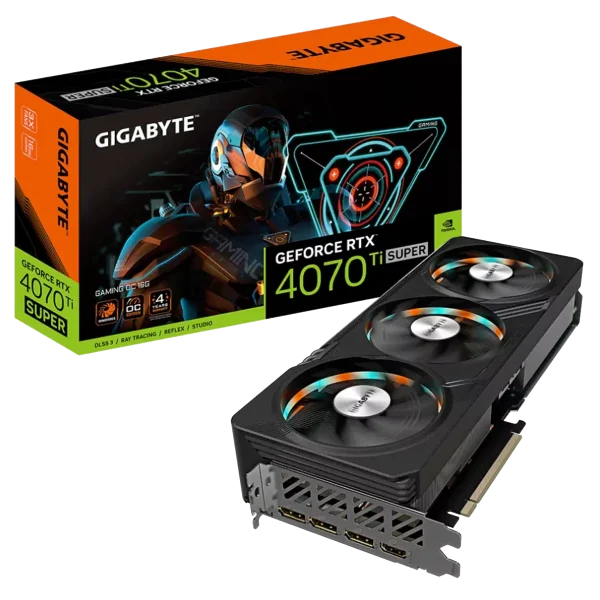 کارت گرافیک Gigabyte GeForce RTX 4070 Ti SUPER GAMING OC 16G