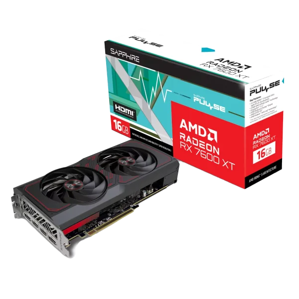 کارت گرافیک Sapphire PULSE AMD Radeon RX 7600 XT 16GB