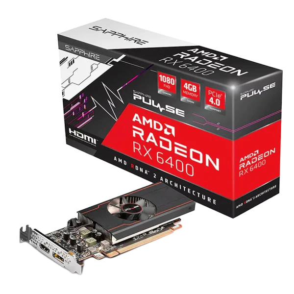 کارت گرافیک Sapphire PULSE AMD Radeon RX 6400 4GB