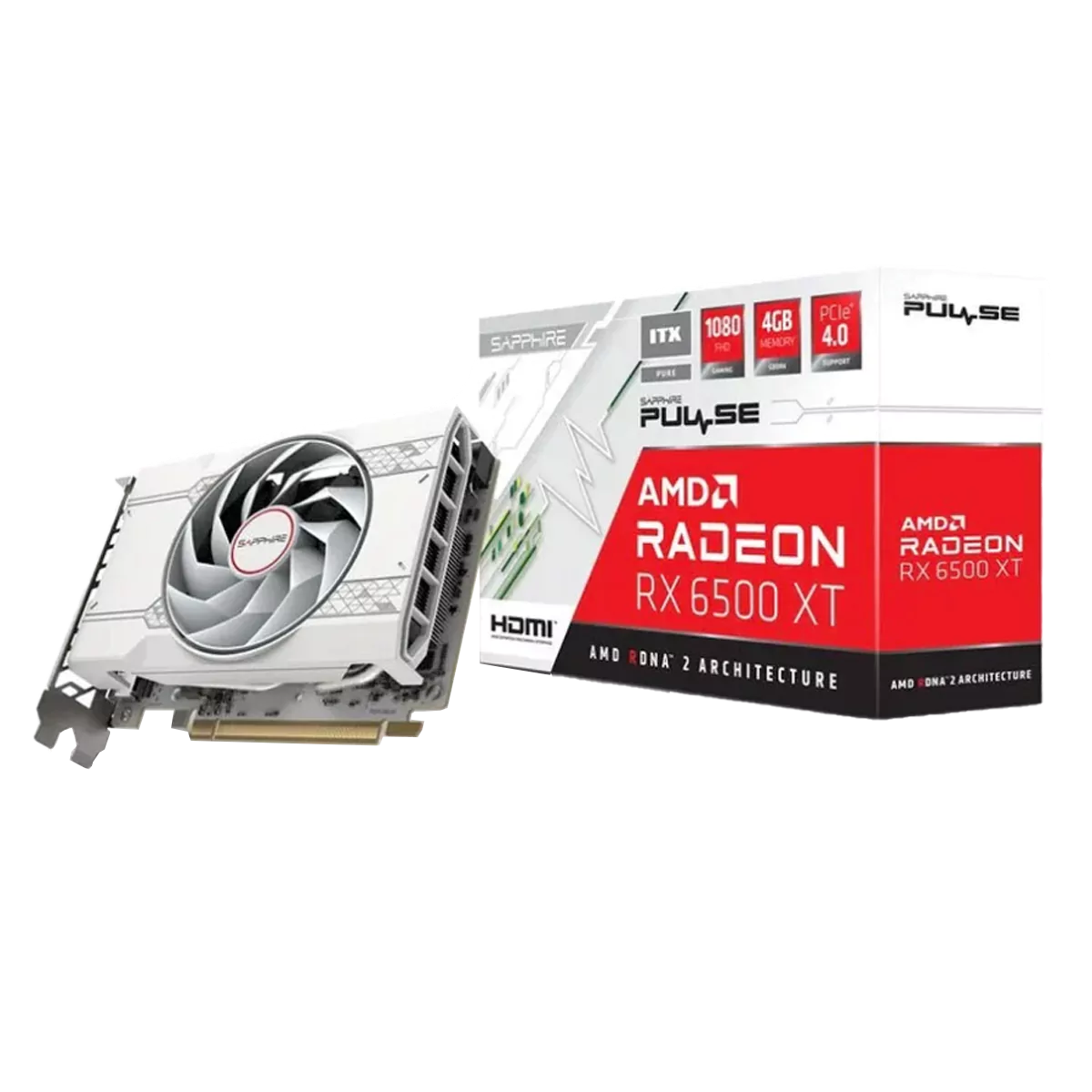 کارت-گرافیک-سافایر-مدل-PULSE-AMD-Radeon-RX-6500-XT-ITX-PURE-4GB-1-1 کارت گرافیک Sapphire PULSE AMD Radeon RX 6500 XT ITX PURE 4GB - تصویر 1