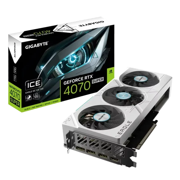 کارت گرافیک Gigabyte RTX 4070 SUPER EAGLE OC ICE 12G