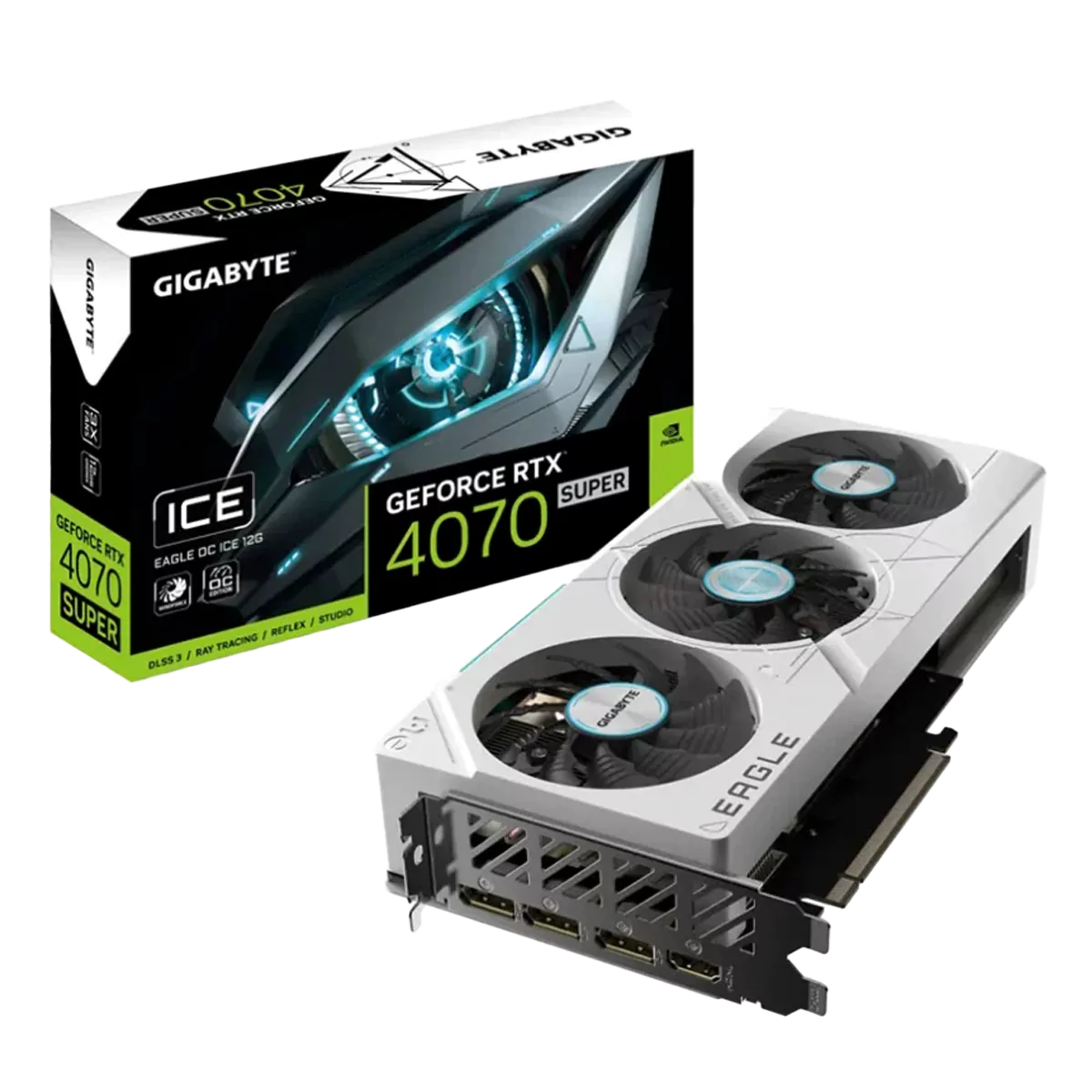 کارت-گرافیک-گیگابایت-مدل-RTX-4070-SUPER-EAGLE-OC-ICE-12G-1 کارت گرافیک Gigabyte RTX 4070 SUPER EAGLE OC ICE 12G - تصویر 1