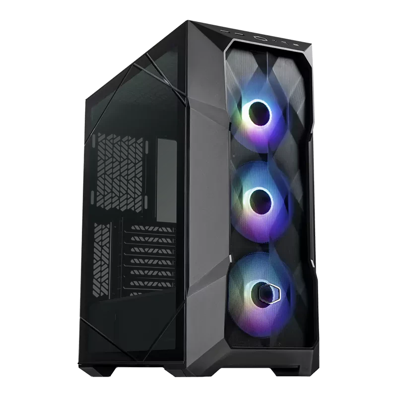 کیس-مسترتک-مدل-D500-MESH-V2-Black-1 کیس کولر مستر مدل TD500 MESH V2 Black - تصویر 1