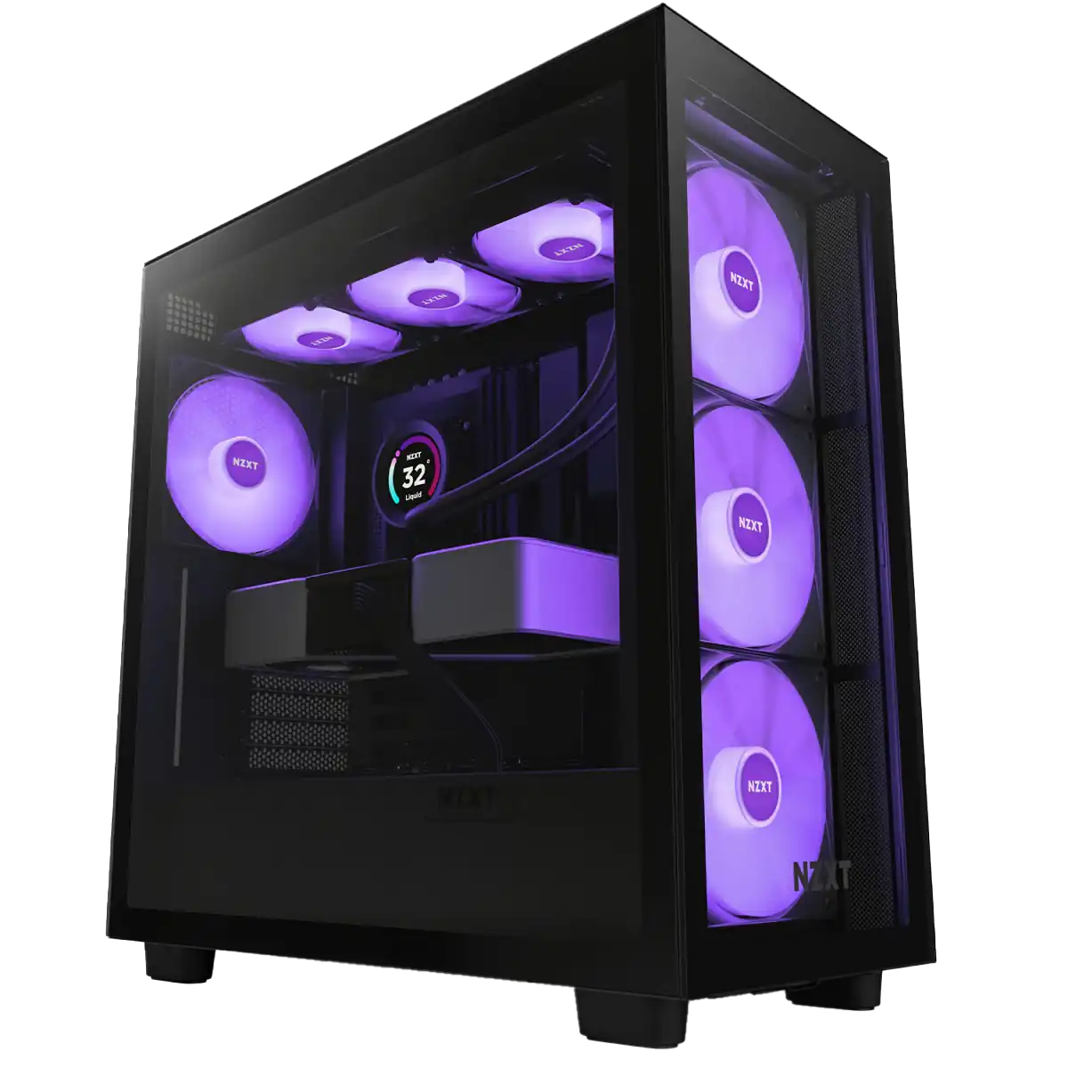 کیس-کامپیوتر-ان-زد-ایکس-تی-مدل-H7-Elite-1 کیس زد ایکس تی مدل H7 Elite Black - تصویر 1