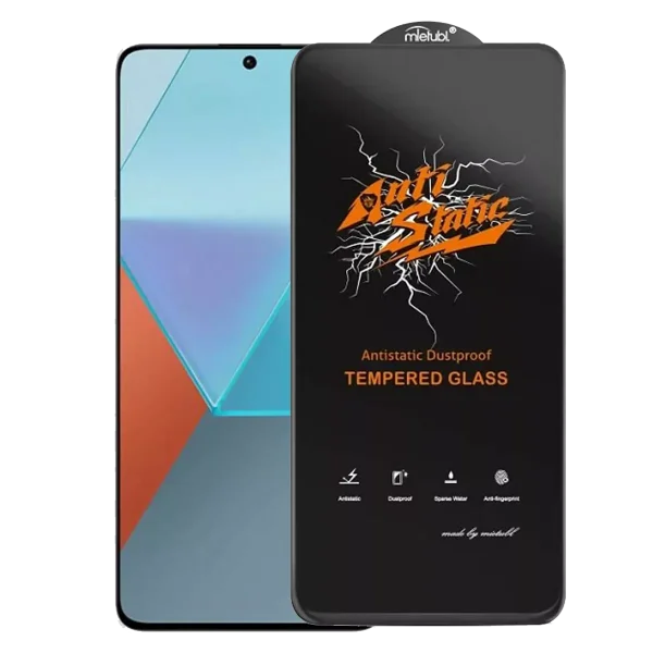 گلس گوشی شیائومی Redmi Note 13 میتوبل مدل آنتی استاتیک
